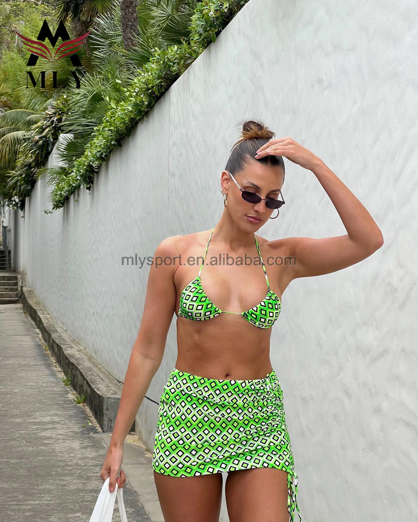 Women swimwear bikini two piece bikini Bandeau Swimwear Women Swimsuit Mini Micro Brazil Bikini