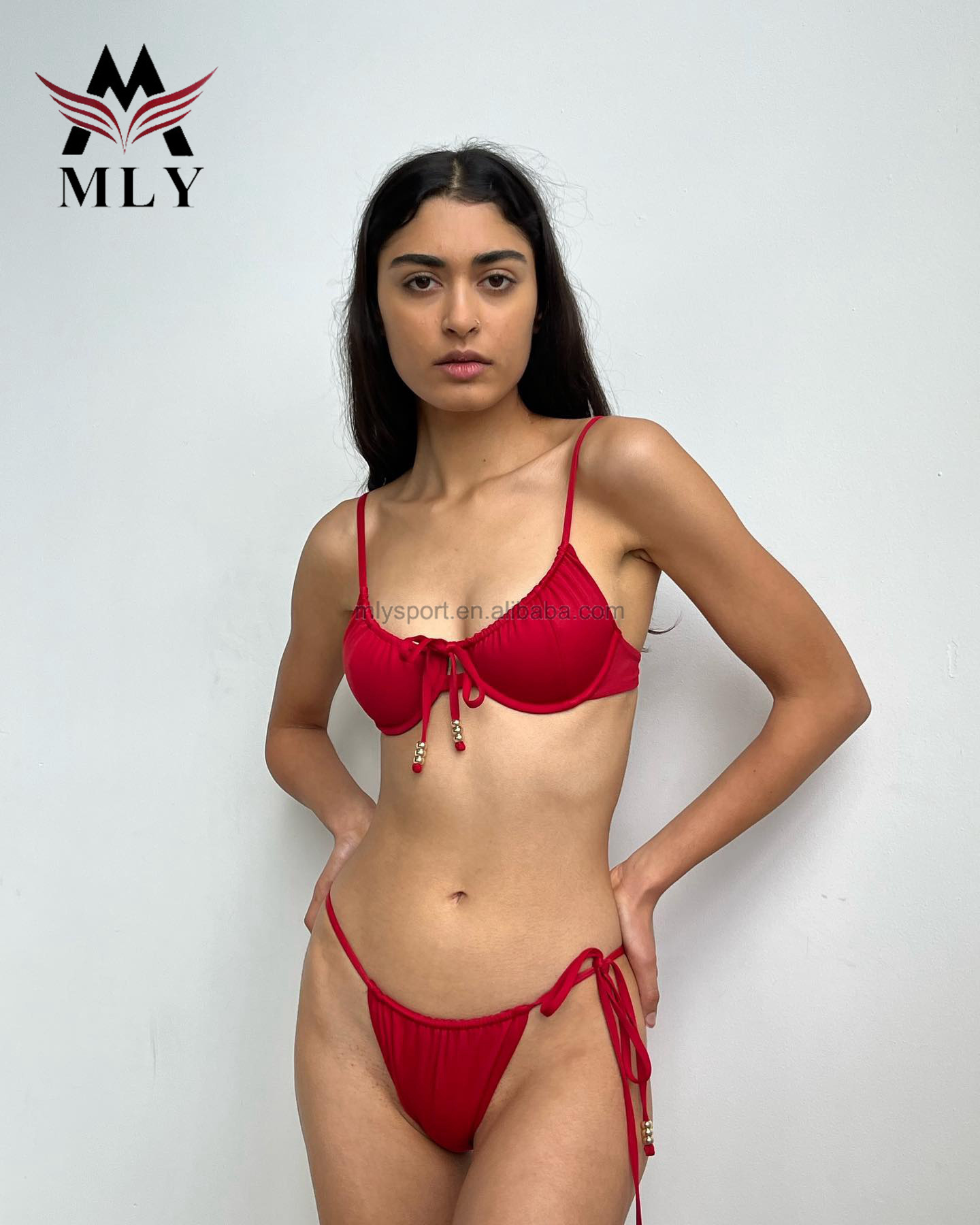 wholesale custom sexy swimwear cross bikini brazilian swimsuits bikinis mature women bathing suit