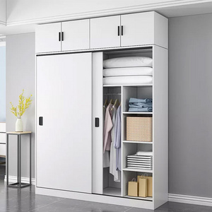 Modern Home Bedroom Wardrobe Closet Sliding Door Width 1.2m Cabinet Furniture