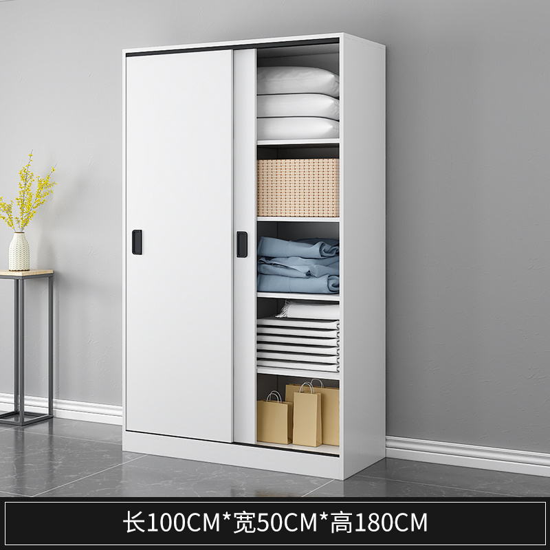 Modern Home Bedroom Wardrobe Closet Sliding Door Width 1.2m Cabinet Furniture