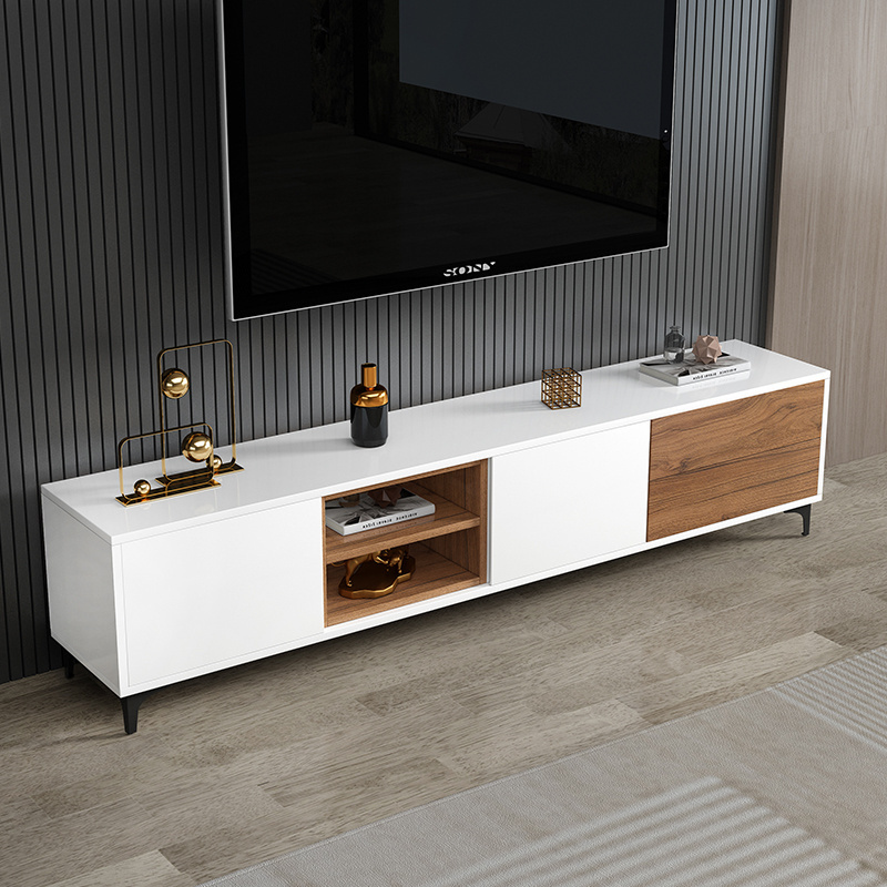 Factory direct sales simple coffee table TV cabinet combination small apartment storage cabinet