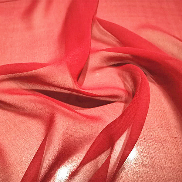 Wholesale Luxury Chiffon Silk Fabric 100% Pure Georgette Fabric 8mm 140cm For Silk Dress