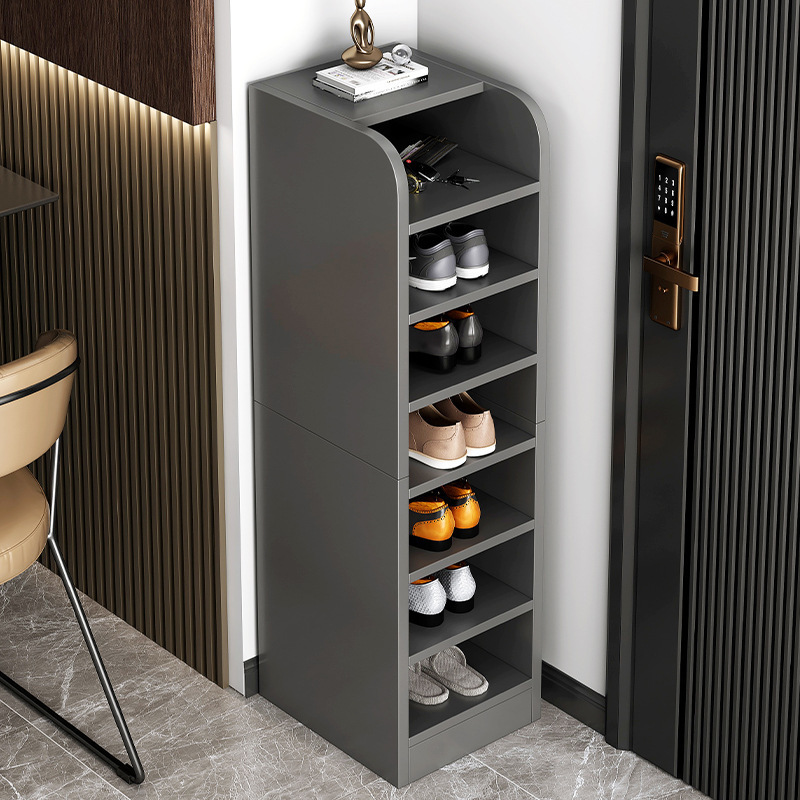 Home Entry Small Corner Shelf Simple Mini Shoe Rack Multi-Layer Storage Shoe Cabinet