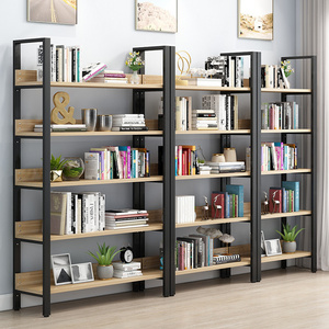 Home living room multi-layer simple storage display shelf multi-functional shelf floor bookshelf