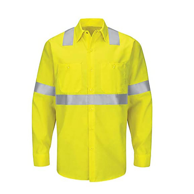 Wholesale hi visibility workwear yellow reflective safety workwear coverall scrubs jumpsuit  workmen coverall for men