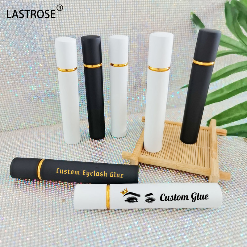 Strong latex free lash glue wholesale private label Adhesive eyelash eye lash glue for sensitive eyes