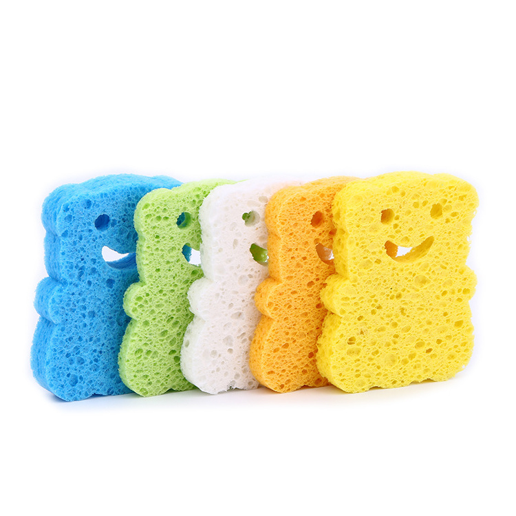 new compressed cellulose sponge for washing dishes kitchen clean