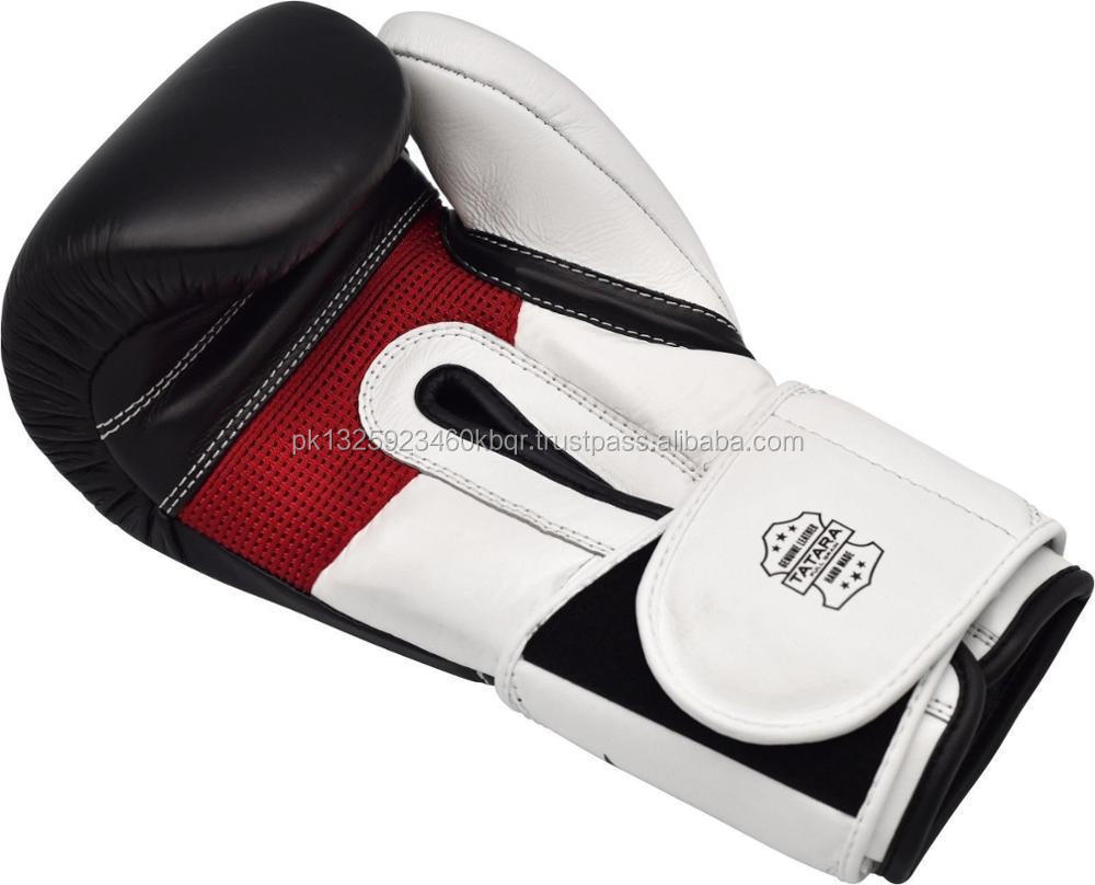 Top Quality Cow Hide Leather Training Fight MMA Kick Boxing Gloves Punch Bag