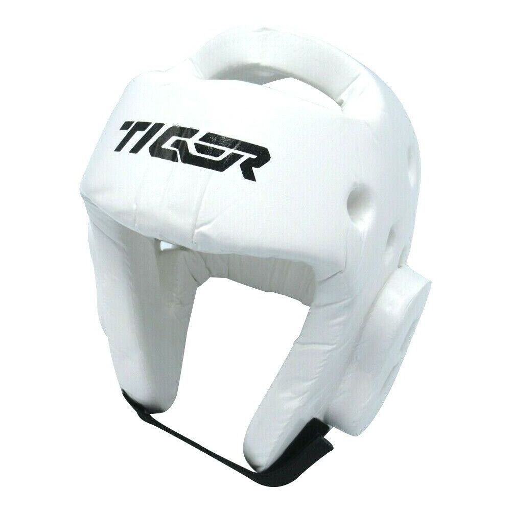 Taekwondo Head Gear Karate MMA Sparring Head Guard Protector White