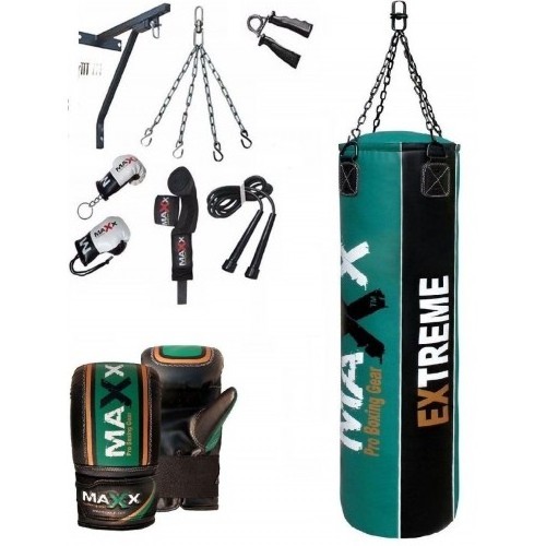 Best Quality 3ft 4ft 5ft 15Piece Boxing Set Filled Heavy Gloves Punch Bag Bracket Chains