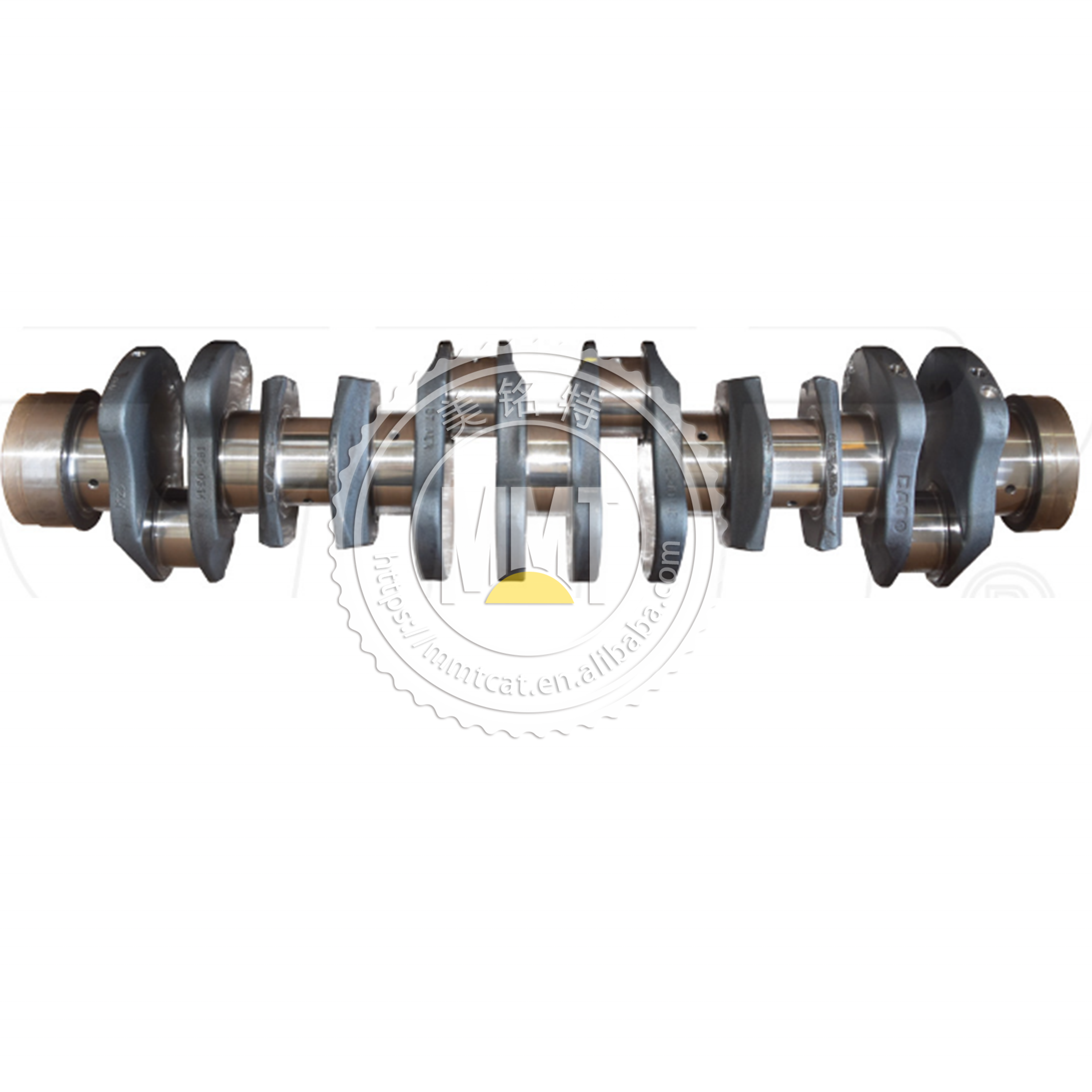 MMT 3204 crankshafts for sale 1W-9771 steel forging crankshaft 1W9771 engine crankshaft for Industrial engine