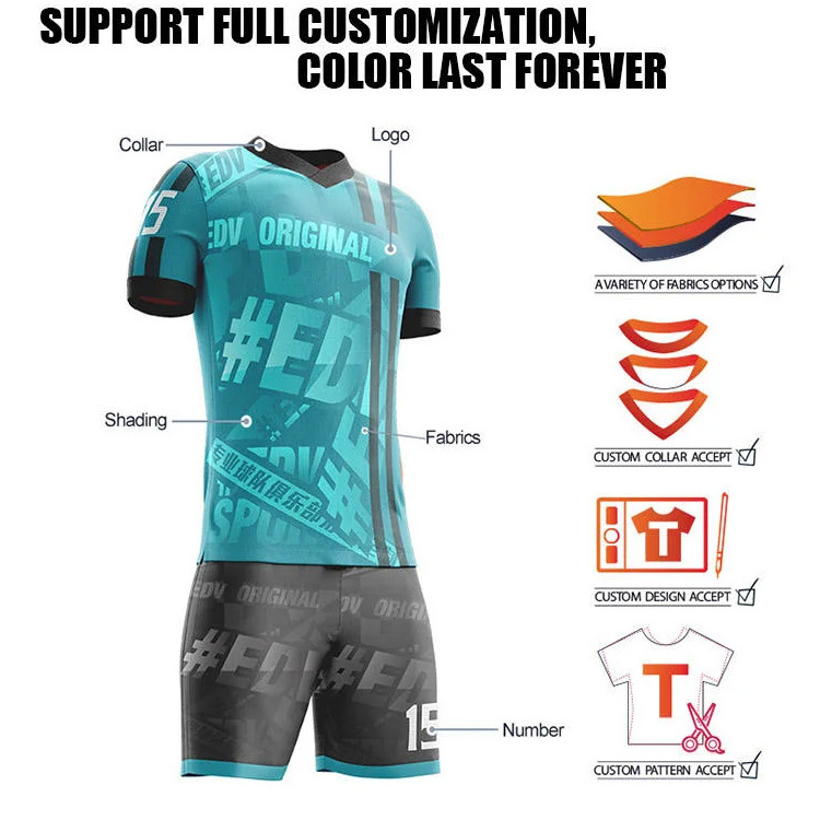 23-24 mens football jersey kit full set soccer kits wear quick dry soccer jerseys player fan football neymar jersey