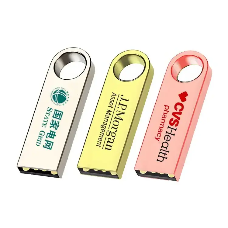 Super Mini USB flash Drive 32GB 16GB 8GB 4GB Metal Pen Drive Pendrive 128 64 32 16 8 GB USB Flash Memory Personalized USB Stick