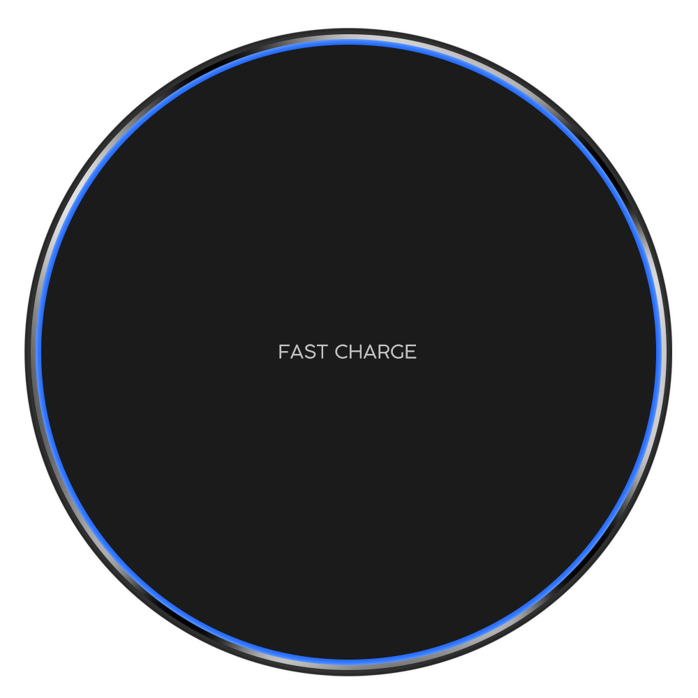 Q21 10W Ultra Thin Fast Universal Desk Wireless Charger Fast Charging Wireless Charger Pad For iPhone Android Mobile Phone