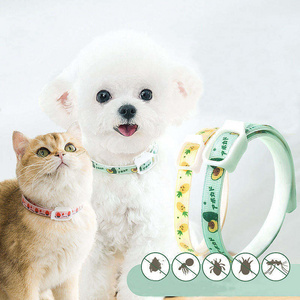 Maychan Flea Insect Mosquito Repellent Pet Anti Flea collar, Cute Printing Nylon Safe Cat Dog Flea Collar