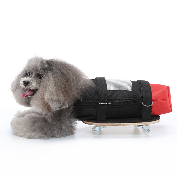 Disabled Old Dog Cat Care Pet walking assist lower body Pet Wheelchair drag bag dog scooter