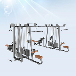 Cable Crossover Jungle Cable Crossover Fitness Equipment Sport Exercise Machine 8 Stations Multi Gym Mutli Functional Stations