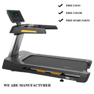 Professional High Quality Treadmill Area Fitness Equipment Electric Heart Rate Minolta Low-noise AC Motor Gym Curve Treadmill