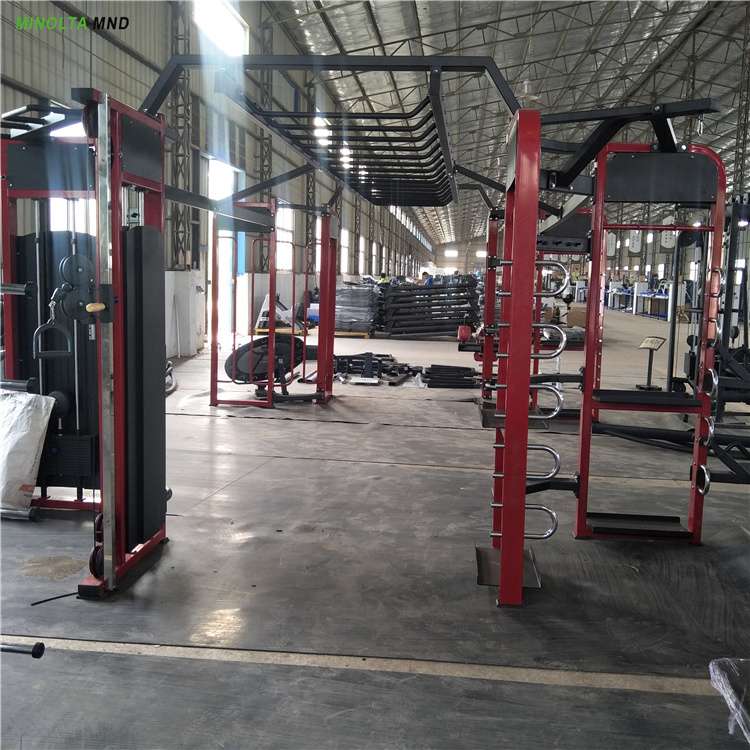 Power Strength Multifunctional Equipment For Gym Synergy E360-A Cross  Commercial Fitness Equipment Material