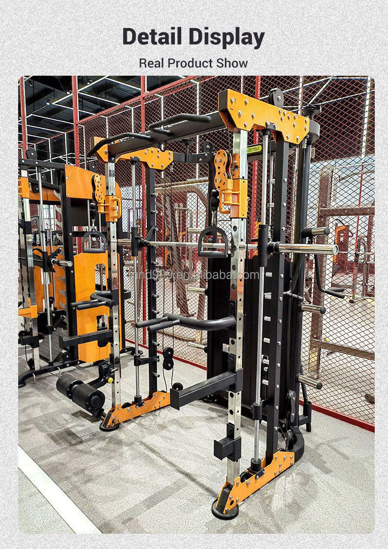 Gym Rack Machine Types Commercial Multi function Home Gym Equipment Pull Up Bar Power rack ...