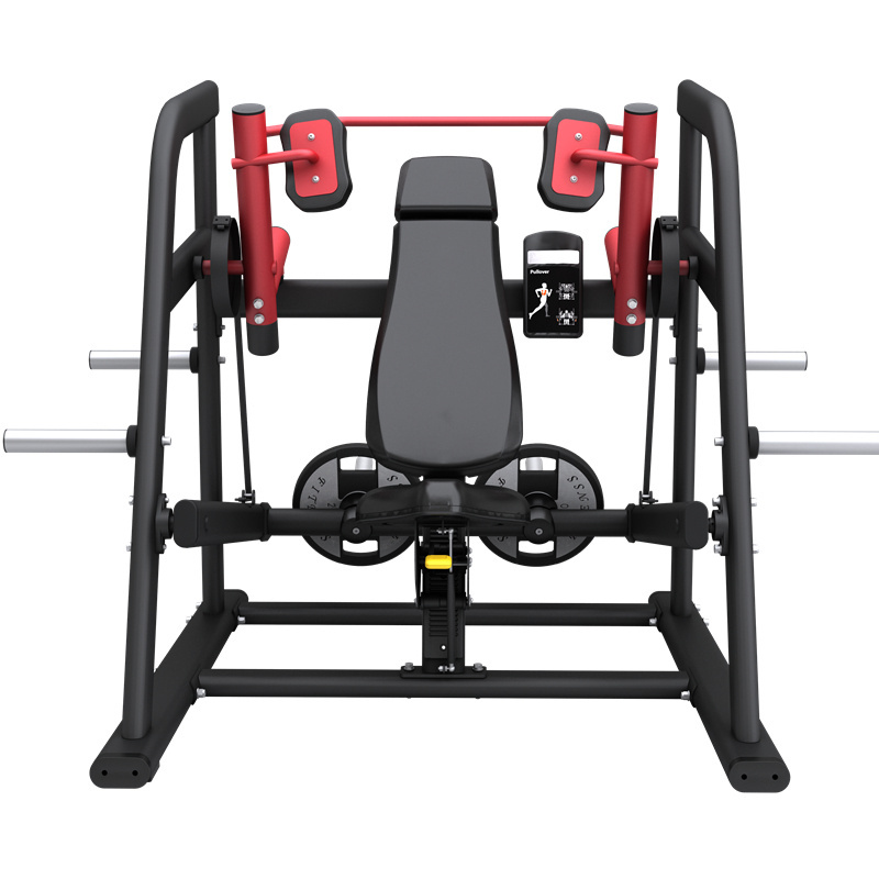 New Arrival Good Quality fitness equipment commercial free weight plate loading pullover machine