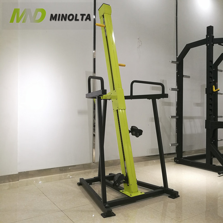 gym equipment steel maxi ver sa climber climbing rope machine MND-Warrior100 Manual Climber