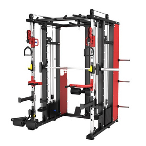 High Quality Multigym strength training Workout Weight Lifting Home Gym Equipment squat machine cable machine Smith Machine