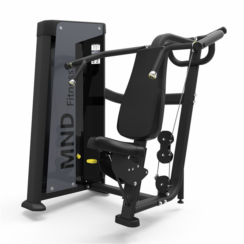 Weight lifting Pin Loaded Seated Shoulder Press Weight Stacks Commercial Strength Training Sport Machine