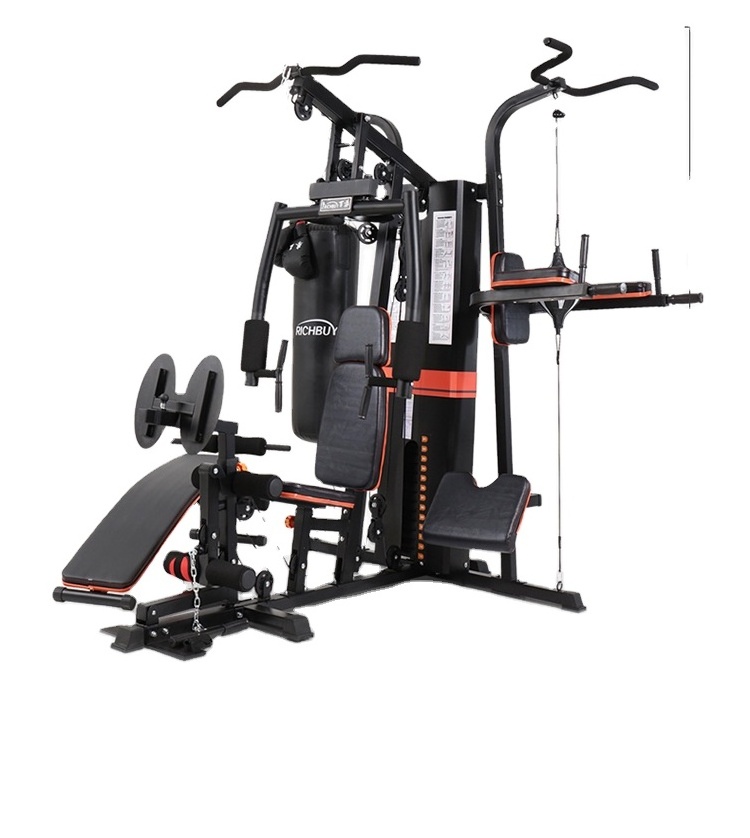 New Arrival Multi Functional Comprehensive Trainer Strength Training Home Gym Equipment 4 Multi Stations For Club