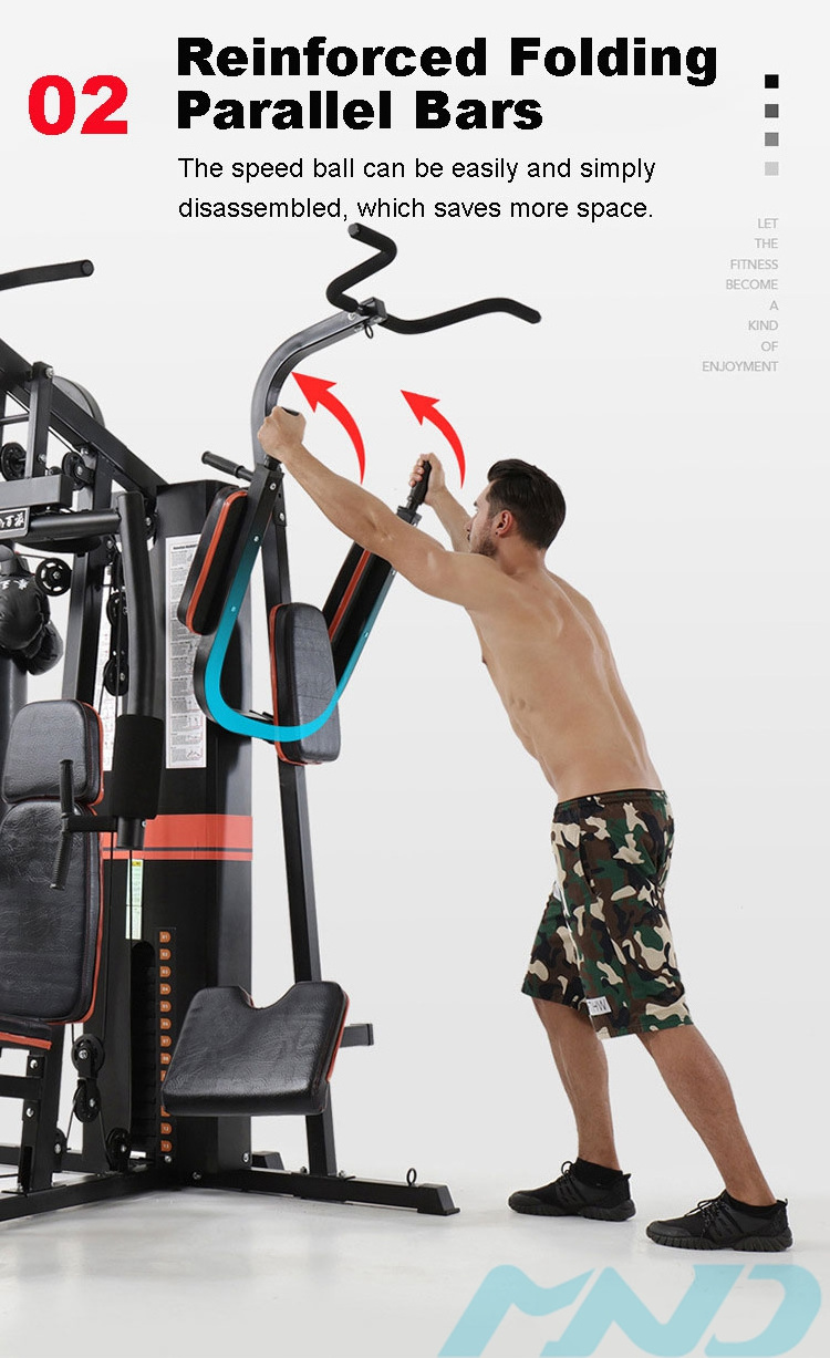 New Arrival Multi Functional Comprehensive Trainer Strength Training Home Gym Equipment 4 Multi Stations For Club