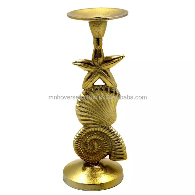 ROUGH BRASS PLATED ANTLER CANDLE HOLDER HOME DECORATION CANDLE HOLDER NEW ARRIVAL CANDLESTICK HOLDER