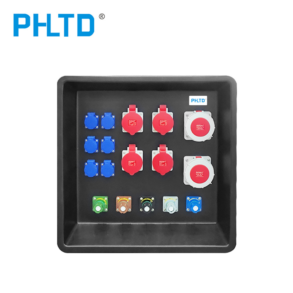 PHLTD high quality mobile waterproof Power Distribution Power Distro Box for Stage Light Sound Equipment