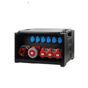 Best selling Plug Power Distribution Box for Stage Light Portable Distribution Box industrial socket stage power