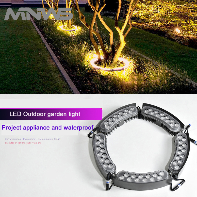 Hot Selling P65 Waterproof  solar lights for palm tree with Led Light For Garden outdoor decorative Lighting