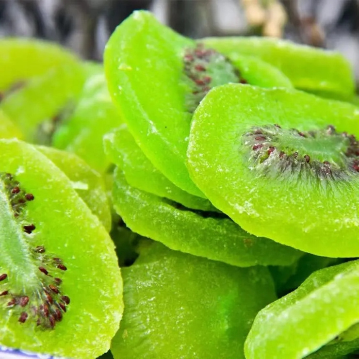 Wholesale Natural Dried Kiwi Fruit Slices Dehydrated Kiwifruit Green Dry Kiwi fruit For Export