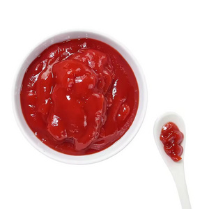 China Fresh Tomato Paste In Drum 36% 38% Brix Double Concentrate Tomato Sauce Ketchup for Exporting