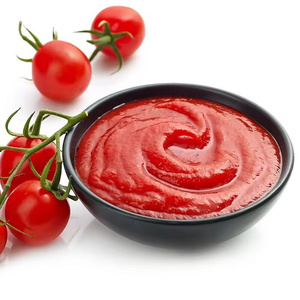 BULK KETCHUP Wholesale Tomato Ketchup Raw Material Drum Concentrated Tomato Brix 36 38 China Factory