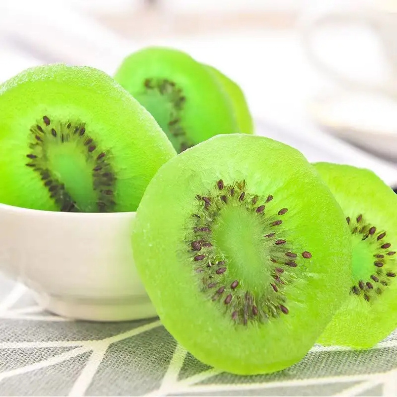 Wholesale Natural Dried Kiwi Fruit Slices Dehydrated Kiwifruit Green Dry Kiwis