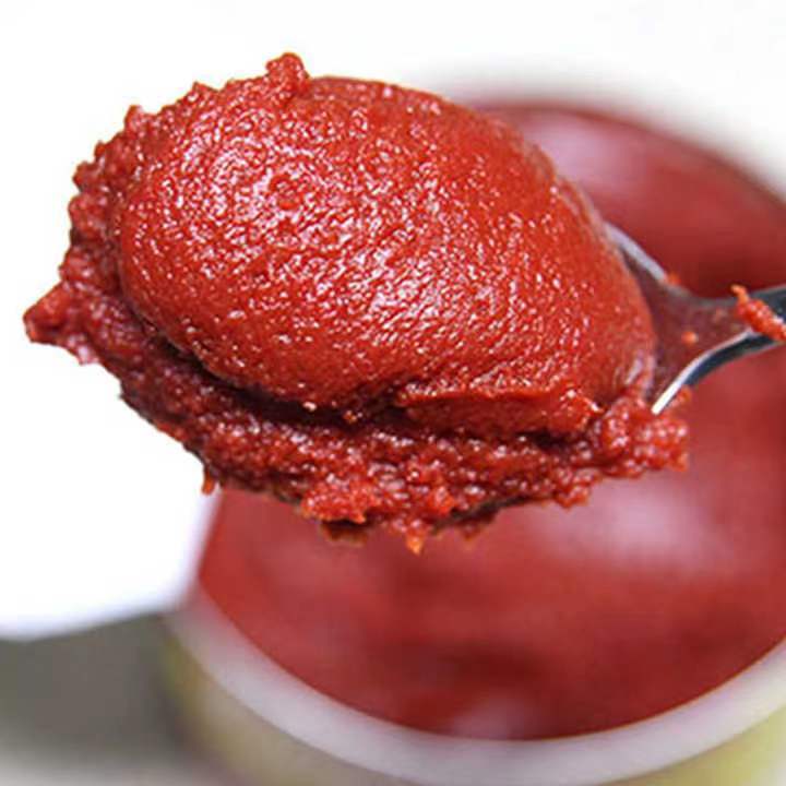 TOMATO PASTE Concentrated Wholesale Canned Tomato Ketchup Raw Material Brix 36 38 China Factory