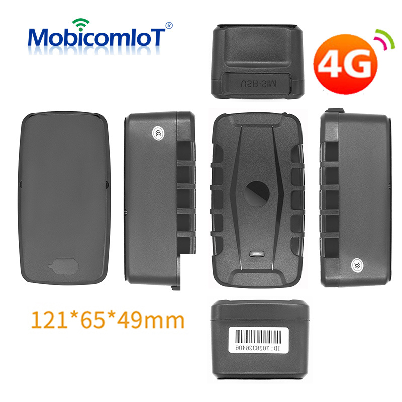 Big Battery Rechargeable 4G LTE GPS Car Tracker 20000mAh Long Time Standby GPS Track Device GPS Locator Strong Magnet Free APP