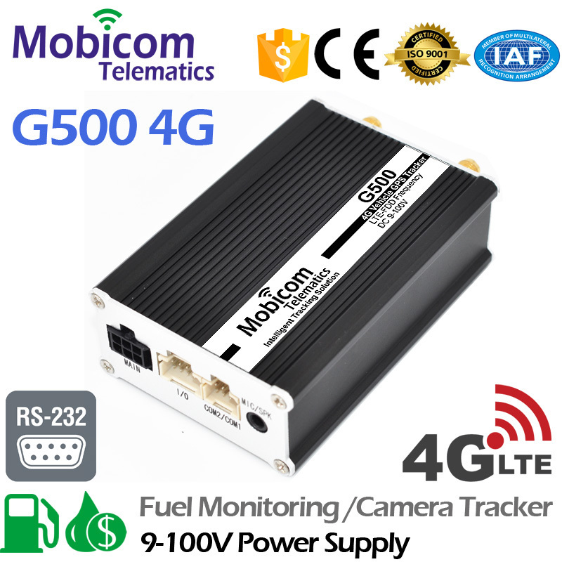 G500 4G LTE GPS tracker with Fuel sensor Load sensor RFID reader GPS tracker