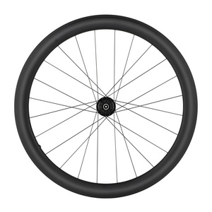 High Quality Racing Carbon Fiber Wheels For Road Bike 700C Full Carbon Bicycle Rim Cycling Road Bicycle Wheelset Disc Wheel Set