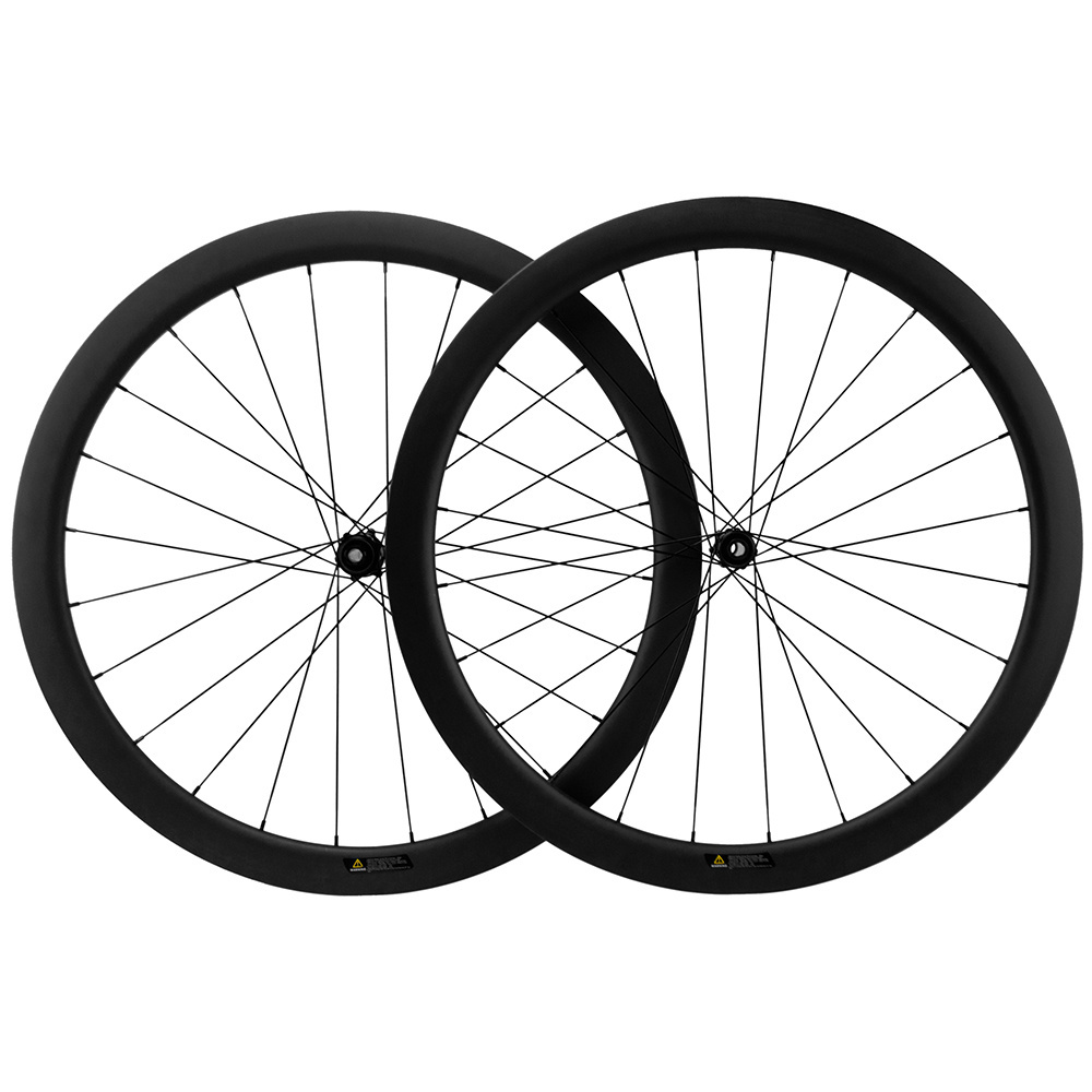 Wholesale Carbon Bicycle Wheelset 30mm 50mm Clincher Tyre 700C Road Bike Wheels V Brake R255 Hub Cycling Wheelset