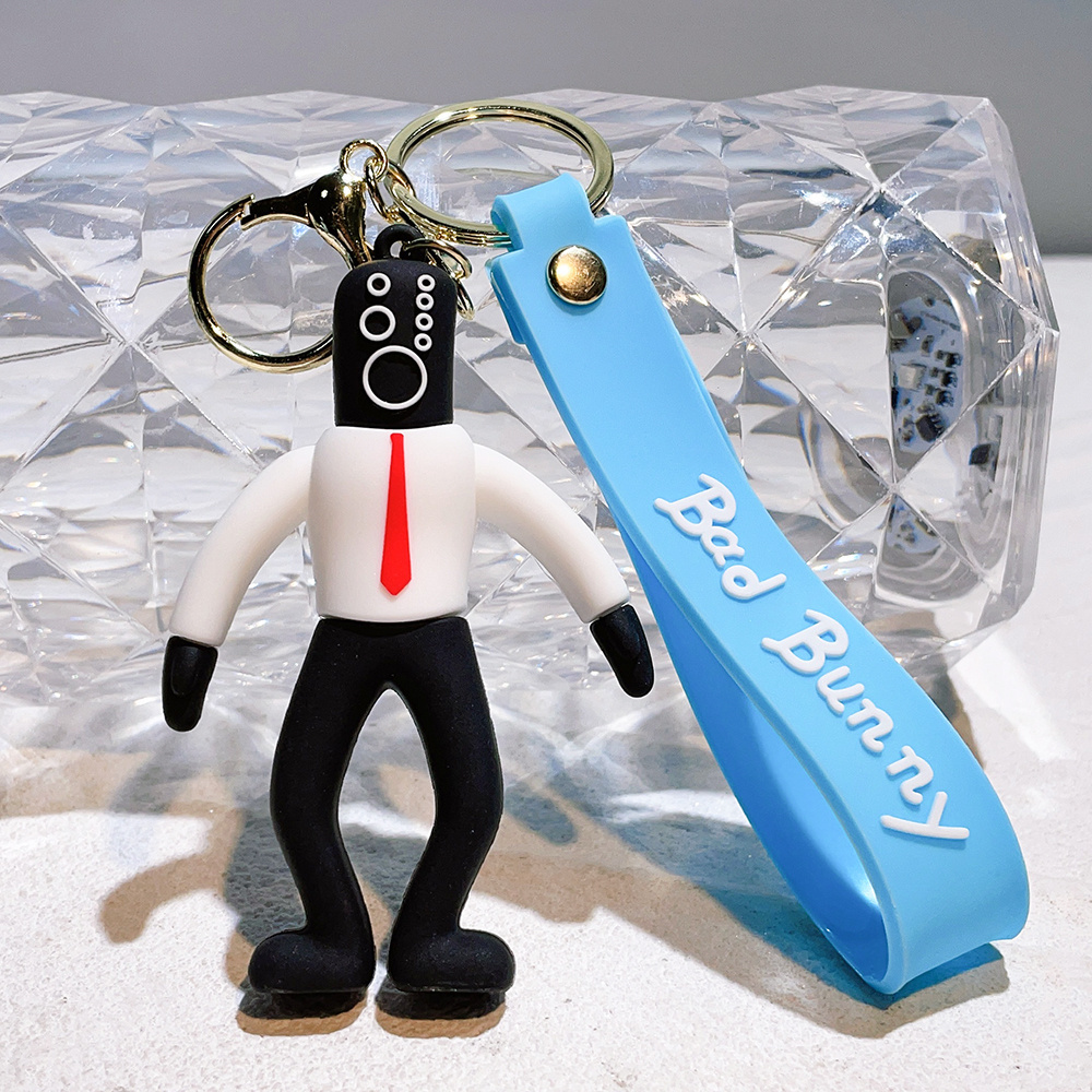 LC306 Skibidi Toilet Cartoon Animation Toilet Man key chain Wholesale Cute Doll Car Charm Bag Keychain Pendant Small Gift