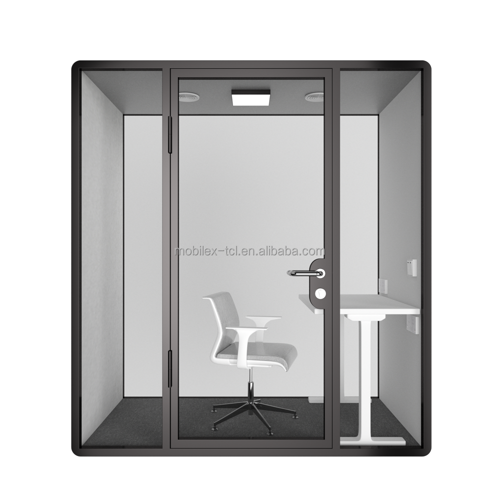 Highly Effective Soundproof Acoustic Silence Phone booth small soundproof booth portable soundproof booth for sale