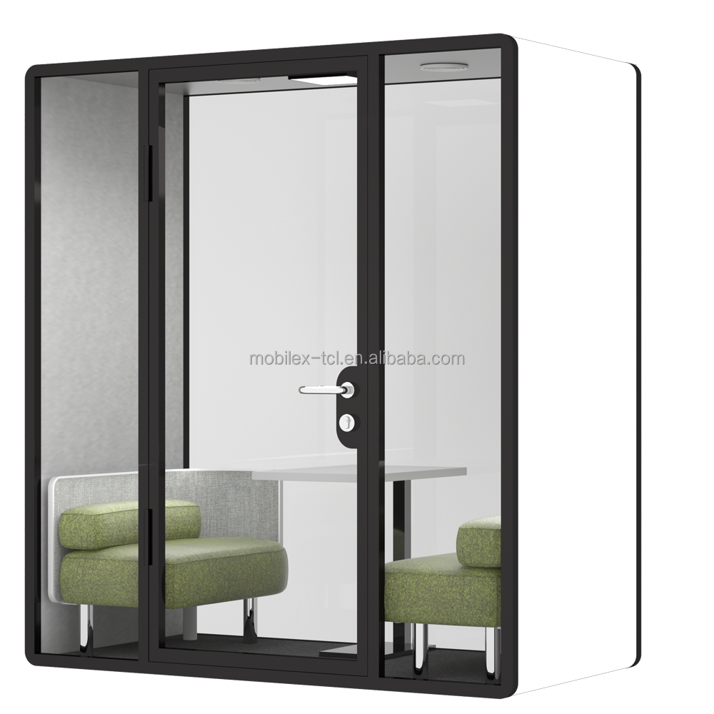 Highly Effective Soundproof Acoustic Silence Phone booth small soundproof booth portable soundproof booth for sale