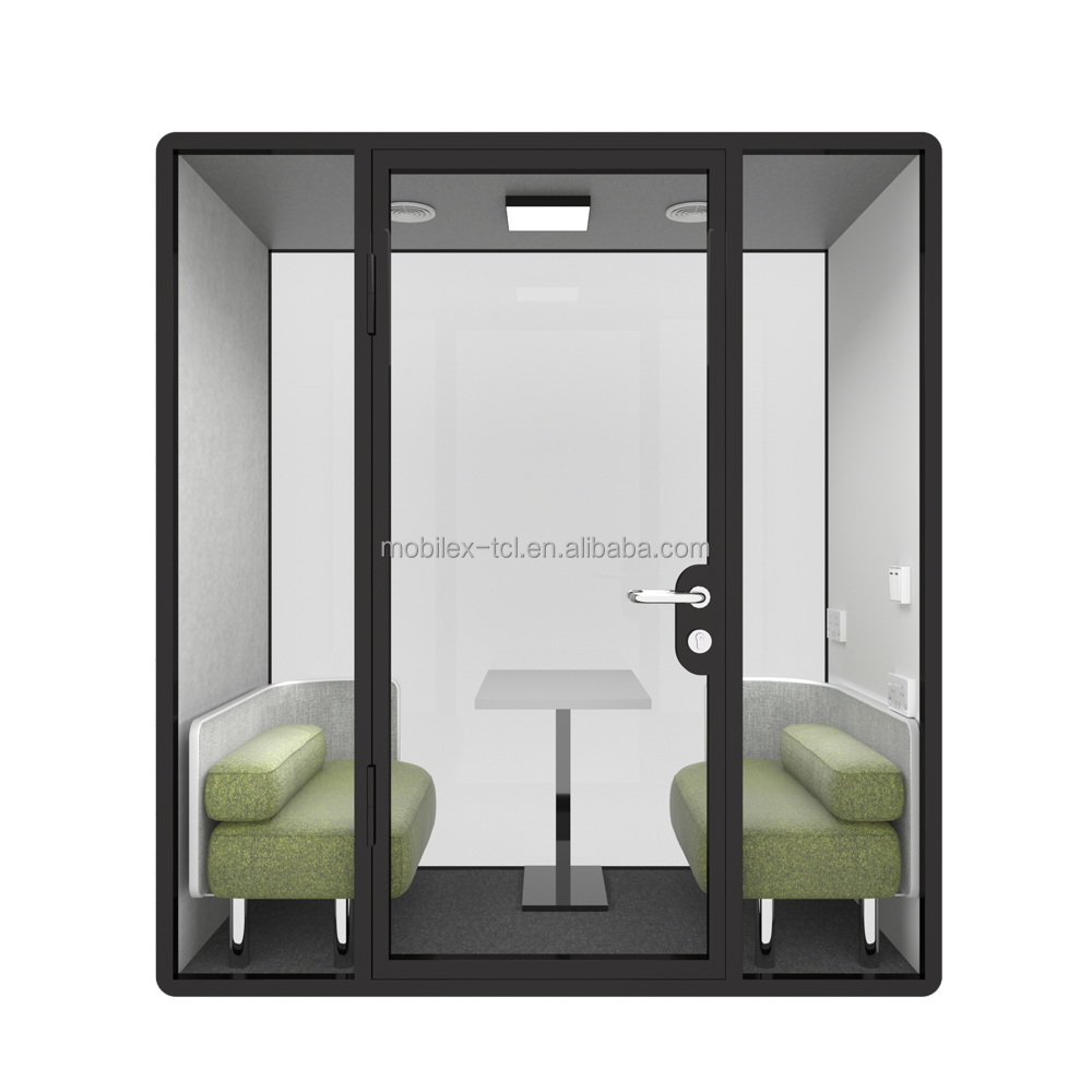 Highly Effective Soundproof Acoustic Silence Phone booth small soundproof booth portable soundproof booth for sale