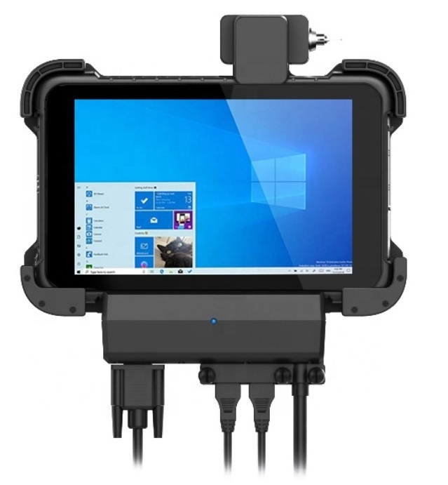 4G wall mount industrial tablet pc with NFC fingerprint barcode scanner rugged pc tablet  MT1900