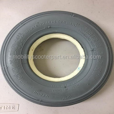 200X50 8"X2" Foam-Filled C179 Ribbed Gray Tire mobility scooter part Cheng Shin electric handicapped scooter tyres