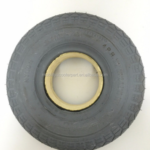 Cheng Shin 3.00-4 (260X85) C154 Diamond Tread Foamed-Filled Gray Tire 4wheels electric mobility scooter tyres replacement parts